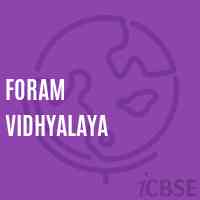 Foram Vidhyalaya Middle School Logo