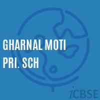 Gharnal Moti Pri. Sch Middle School Logo