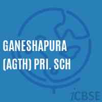 Ganeshapura (Agth) Pri. Sch Primary School Logo