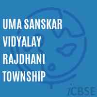 Uma Sanskar Vidyalay Rajdhani Township Senior Secondary School Logo