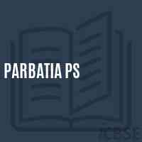 Parbatia Ps Primary School Logo