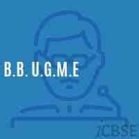 B.B. U.G.M.E Middle School Logo