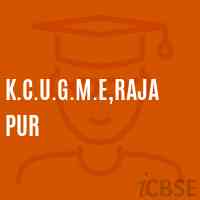 K.C.U.G.M.E,Rajapur Middle School Logo