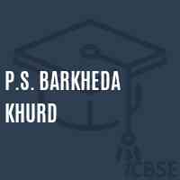 P.S. Barkheda Khurd Primary School Logo