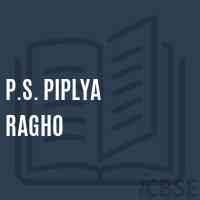 P.S. Piplya Ragho Primary School Logo