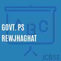 Govt. Ps Rewjhaghat Primary School Logo