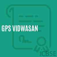 Gps Vidwasan Primary School Logo