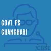 Govt. Ps Ghanghari Primary School Logo