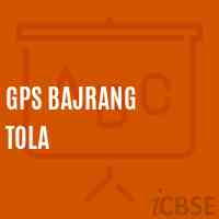Gps Bajrang Tola Primary School Logo