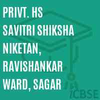 Privt. Hs Savitri Shiksha Niketan, Ravishankar Ward, Sagar Secondary School Logo