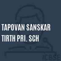 Tapovan Sanskar Tirth Pri. Sch Senior Secondary School Logo
