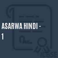 Asarwa Hindi - 1 Middle School Logo