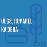 Uegs. Ruparel Ka Dera Primary School Logo