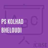 Ps Kolhad Bheloudi Primary School Logo