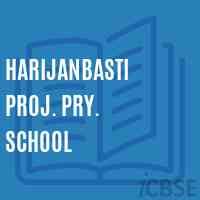 Harijanbasti Proj. Pry. School Logo