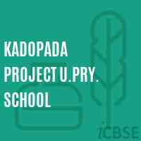 Kadopada Project U.Pry. School Logo