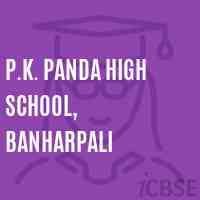 P.K. Panda High School, Banharpali Logo