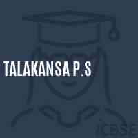 Talakansa P.S Primary School Logo