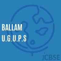 Ballam U.G.U.P.S Middle School Logo