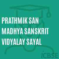 Prathmik San Madhya Sanskrit Vidyalay Sayal Middle School Logo