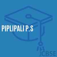 Piplipali P.S Primary School Logo