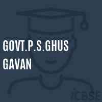 Govt.P.S.Ghus Gavan Primary School Logo
