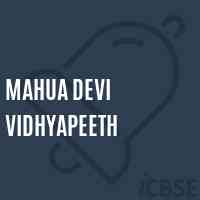 Mahua Devi Vidhyapeeth Secondary School Logo