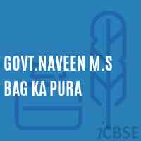 Govt.Naveen M.S Bag Ka Pura Middle School Logo