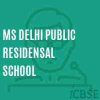 Ms Delhi Public Residensal School Logo
