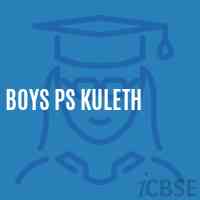 Boys Ps Kuleth Primary School Logo
