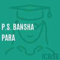 P.S. Bansha Para Primary School Logo