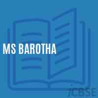 Ms Barotha Middle School Logo