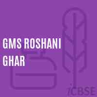 Gms Roshani Ghar Middle School Logo