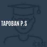 Tapoban P.S Primary School Logo