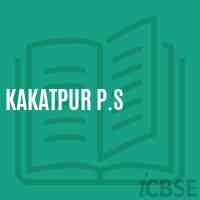 Kakatpur P.S Primary School Logo