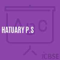 Hatuary P.S Primary School Logo