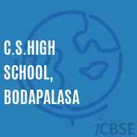 C.S.High School, Bodapalasa Logo