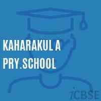 Kaharakul A Pry.School Logo