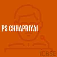 Ps Chhapriyai Primary School Logo