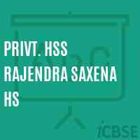 Privt. HSS RAJENDRA SAXENA HS Senior Secondary School Logo