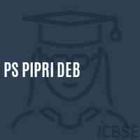 Ps Pipri Deb Primary School Logo