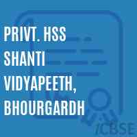 Privt. HSS SHANTI VIDYAPEETH, BHOURGARDH Primary School Logo