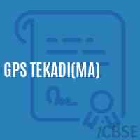 Gps Tekadi(Ma) Primary School Logo