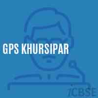 Gps Khursipar Primary School Logo