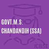 Govt.M.S. Chandandih (Ssa) Middle School Logo