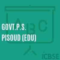 Govt.P.S. Pisoud (Edu) Primary School Logo