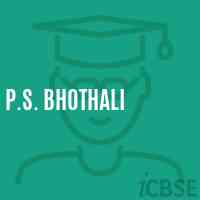P.S. Bhothali Primary School Logo