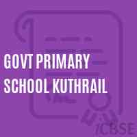 Govt Primary School Kuthrail Logo