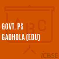 Govt. Ps Gadhola (Edu) Primary School Logo
