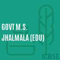 Govt M.S. Jhalmala (Edu) Secondary School Logo